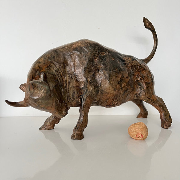 Pierre Chenet: Taureau en bronze (Stier in brons)