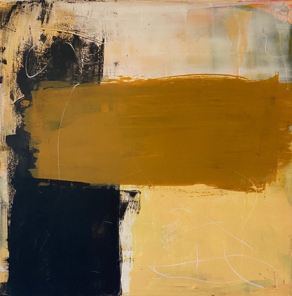 Ivo Oranje: Brown over Yellow and Black