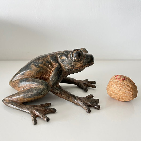 Pierre Chenet: Grenouille en bronze (Kikker in brons)