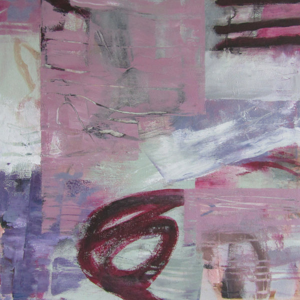 Vonne van der Meulen: Composition with pink III