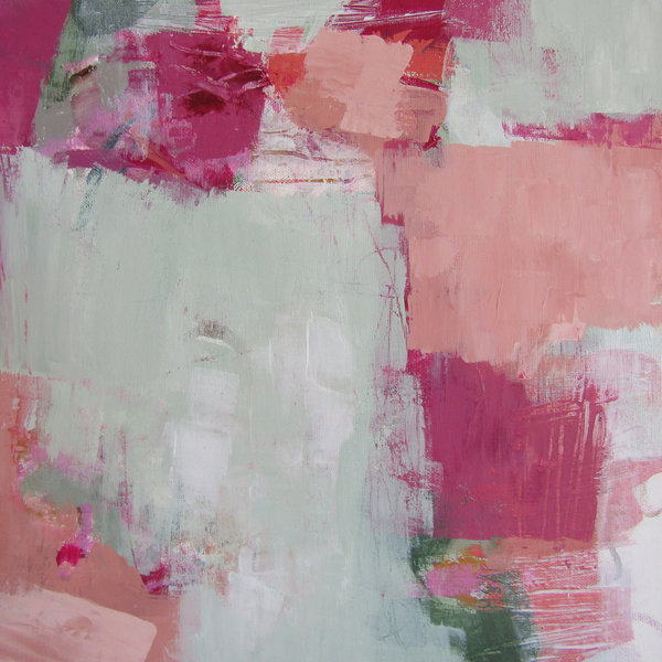 Vonne van der Meulen: Composition with pink II